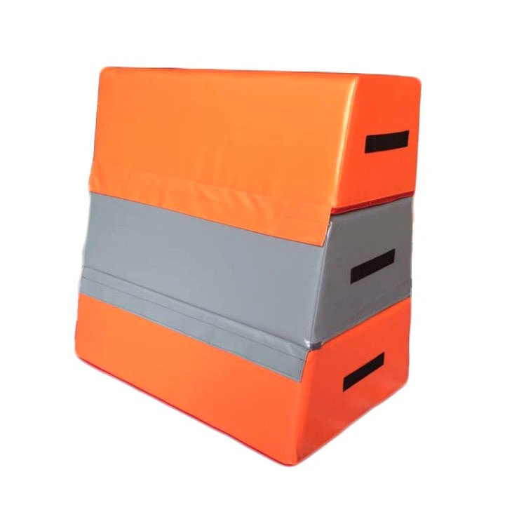 Mäkký trojdielny skokanský box so štvorcovým vrchom